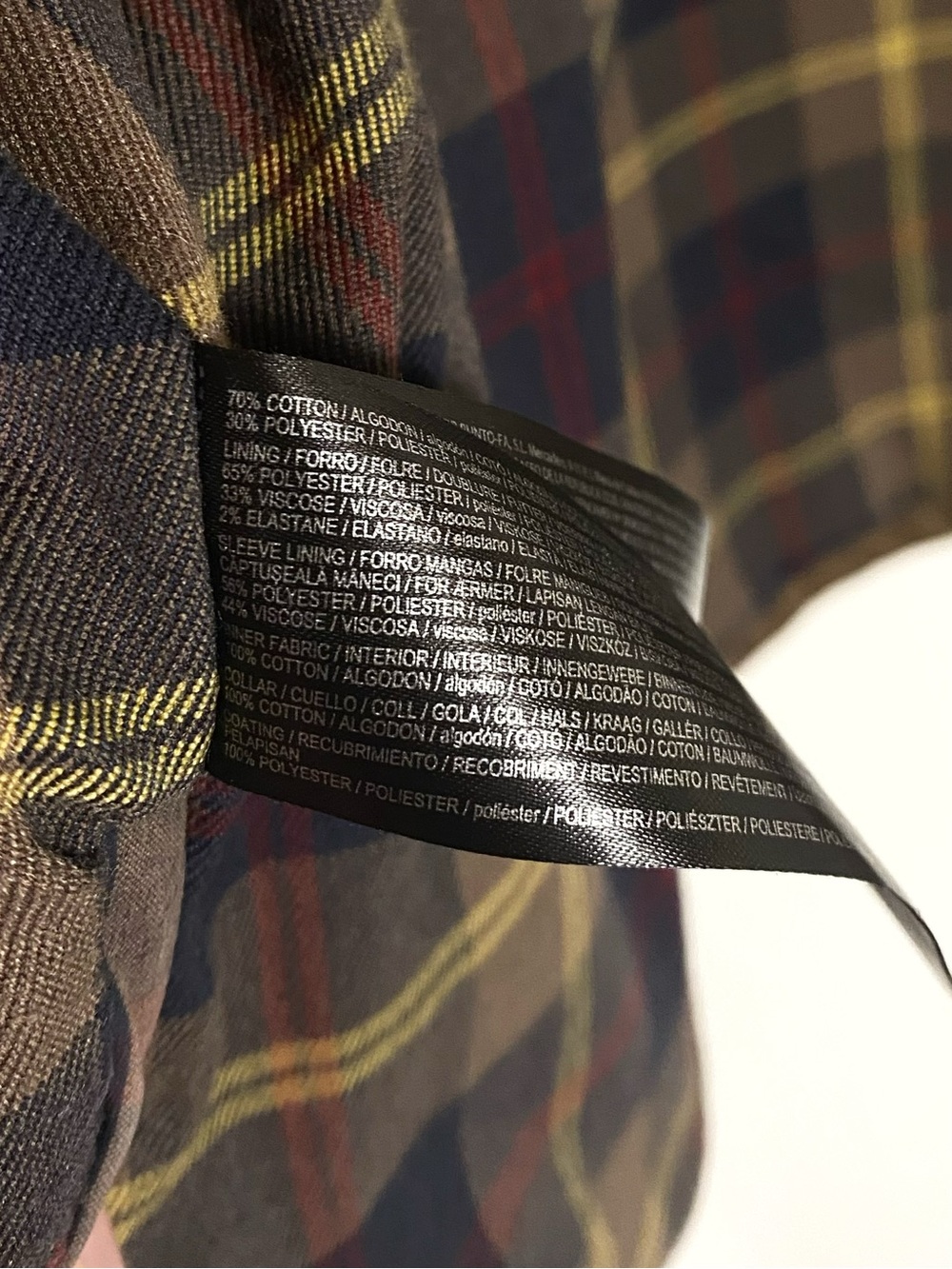 Mango Waxed Effect Parka Jacket Brown - Picture 8 of 8